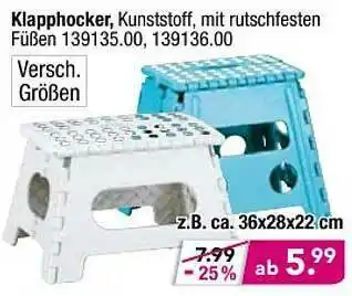 Möbel Boss Klapphocker Angebot