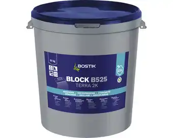 Hornbach Bostik block b525 terra 2k+ faserarmierte bitumendickbeschichtung 30 kg Angebot