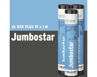 Hornbach Quandt bitumen kaltselbstklebebahn jumbostar al ksk plus 10 x 1 m rolle = 10 m² Angebot