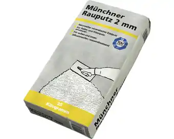 Hornbach Münchner rauputz 2 mm für innen und außen altweiß 25 kg Angebot