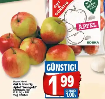 Elli Markt Gut & Günstig äpfel Jonagold 2kg Beutel Angebot