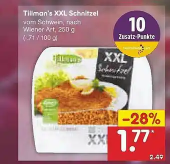 Netto Marken-Discount Tillman's Xxl Schnitzel Angebot