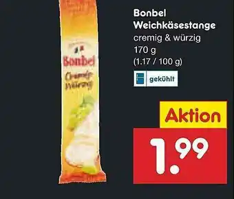 Netto Marken-Discount Bonbel Weichkäsestange Angebot