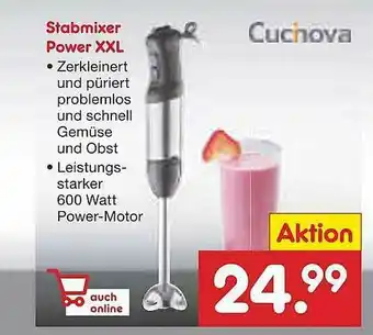 Netto Marken-Discount Stabmixer Power Xxl Cuchova Angebot