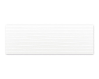 Hornbach Wandfliese wellen snow weiß 3d glänzend 30x90 cm rektifiziert Angebot