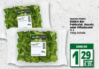 Elli Markt Edeka Bio Feldsalat, Rucola oder Pflücksalat 100g Angebot