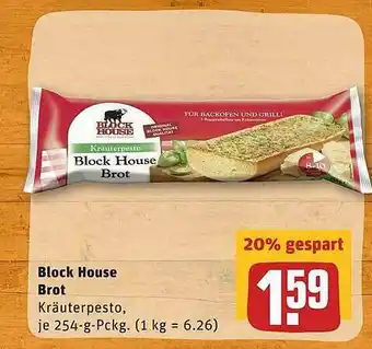 REWE Block House Brot Angebot