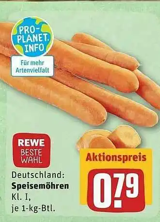 REWE Rewe Beste Wahl Deutschland: Speisemöhren Angebot