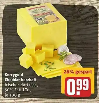 REWE Kerrygold Cheddar Herzhaft Angebot