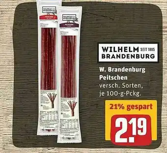 REWE W. Brandenburg Peitschen Angebot