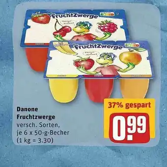 REWE Danone Fruchtzwerge Angebot