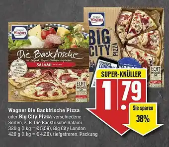 Scheck-in-Center Wagner Die Backfrische Pizza Oder Big City Pizza Angebot