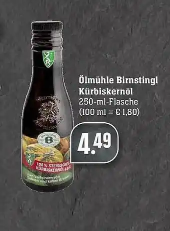 Scheck-in-Center ölmühle Birnstingl Kürbiskernöl Angebot