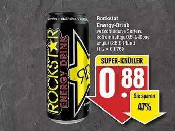 Scheck-in-Center Rockstar Energy-drink Angebot