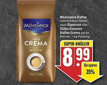 Scheck-in-Center Mövenpick Kaffee Auch Espresso Oder Eilles Gourmet - Kaffee Crema Angebot