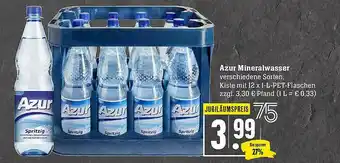 Scheck-in-Center Azur Mineralwasser Angebot