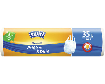 Hornbach Müllbeutel swirl mit tragegriff 35 l 15 stück Angebot