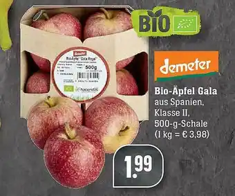 Scheck-in-Center Bio-äpfel Gala Demeter Angebot