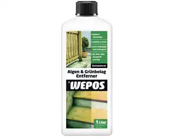 Hornbach Algen- und grünbelagentferner wepos 1 l Angebot