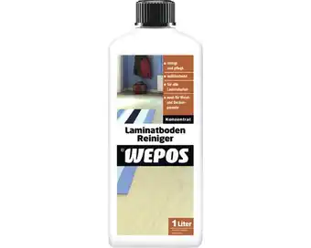 Hornbach Laminatbodenreiniger wepos 1 l Angebot