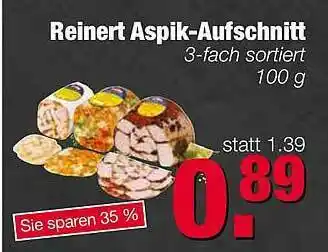 Edeka Scherer Reinert Aspik-aufschnitt Angebot