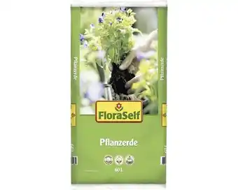 Hornbach Pflanzerde floraself 60 l Angebot