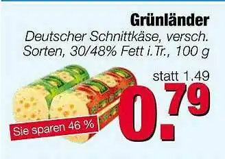 Edeka Scherer Grünländer Angebot