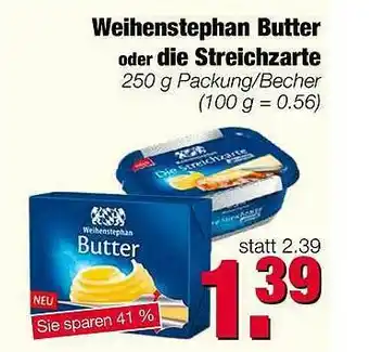 Edeka Scherer Weihenstephan Butter Oder Die Streichzarte Angebot