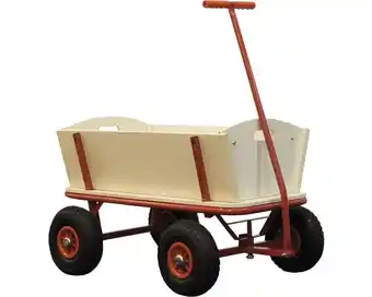 Hornbach Bollerwagen sunny billy holz rot Angebot