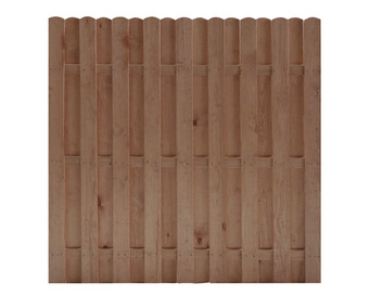 Hornbach Bohlenzaun dieter 180 x 180 cm lärchenton kesseldruckimprägniert Angebot
