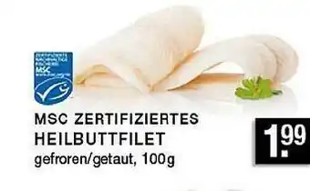 Edeka Zurheide Msc Zertifiziertes Heilbuttfilet Angebot