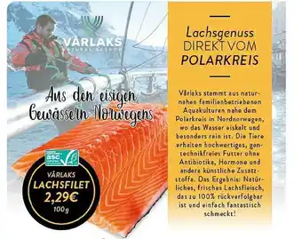 Edeka Zurheide Värlaks Lachsfilet Angebot