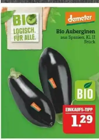 Marktkauf Demeter Bio Auberginen Angebot