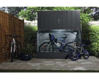 Hornbach Fahrradbox tepro 196x89x133 cm anthrazit Angebot