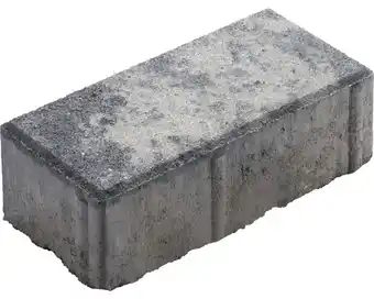 Hornbach Pflasterstein rechteckpflaster grau-anthrazit-melange 10 x 20 x 6 cm Angebot