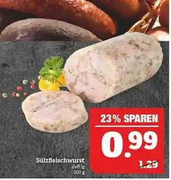 Marktkauf Sülzfleischwurst Angebot