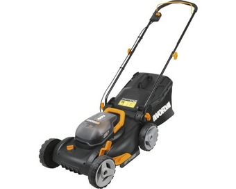 Hornbach Akku-rasenmäher worx wg743e inkl. akkus und ladegerät Angebot