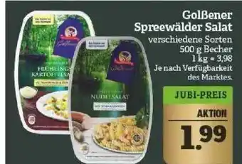 Marktkauf Golßener Spreewälder Salat Angebot