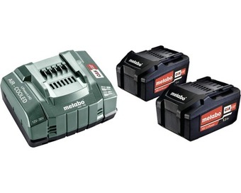 Hornbach Akku-set metabo 18v li-ion (5,2 ah) 2x akkus und ladegerät Angebot