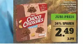 Marktkauf Nestlé Choco Crossies Original Angebot