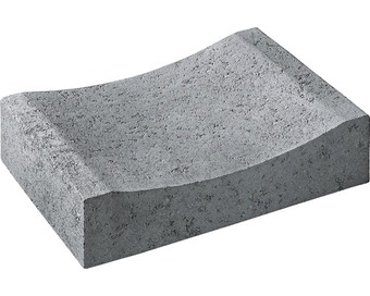 Hornbach Beton randstein muldenstein grau scharfkantig 30 x 12 x 33 cm Angebot