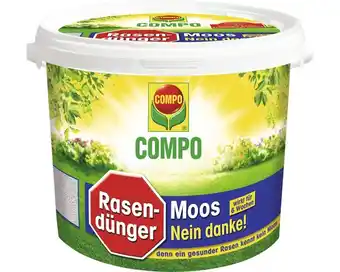 Hornbach Rasendünger compo moos-nein-danke moosvernichter 7,5 kg Angebot