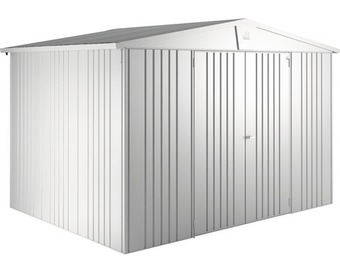 Hornbach Gerätehaus biohort europa 5 296 x 224 cm silber-metallic Angebot