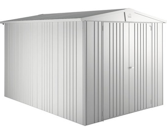 Hornbach Gerätehaus biohort europa 6 224 x 296 cm silber-metallic Angebot