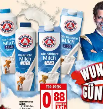 Elli Markt Bärenmarke Milch 1L Angebot