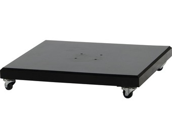 Hornbach Schirmständer ferona base granit 90 kg schwarz ink. rollen Angebot