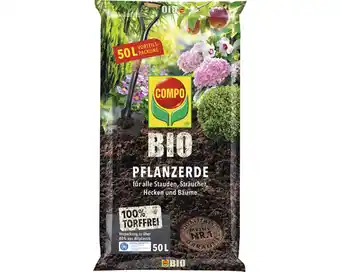 Hornbach Bio pflanzerde compo 50 l torffrei Angebot