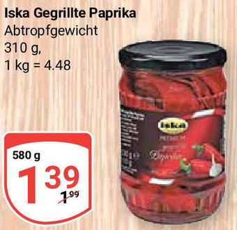 Globus Iska Gegrillte Paprika 580 g Angebot