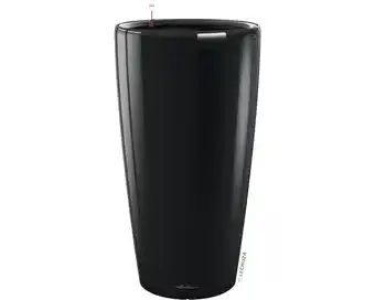 Hornbach Pflanzvase lechuza rondo ø 32 cm h 56 cm schwarz inkl. erdbewässerungsystem pflanzeinsatz substrat wasserstandsanzeiger Angebot