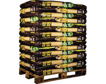 Hornbach Pflanzerde compo sana (45 sack x 50 liter = 2,25 m³) 1 palette Angebot